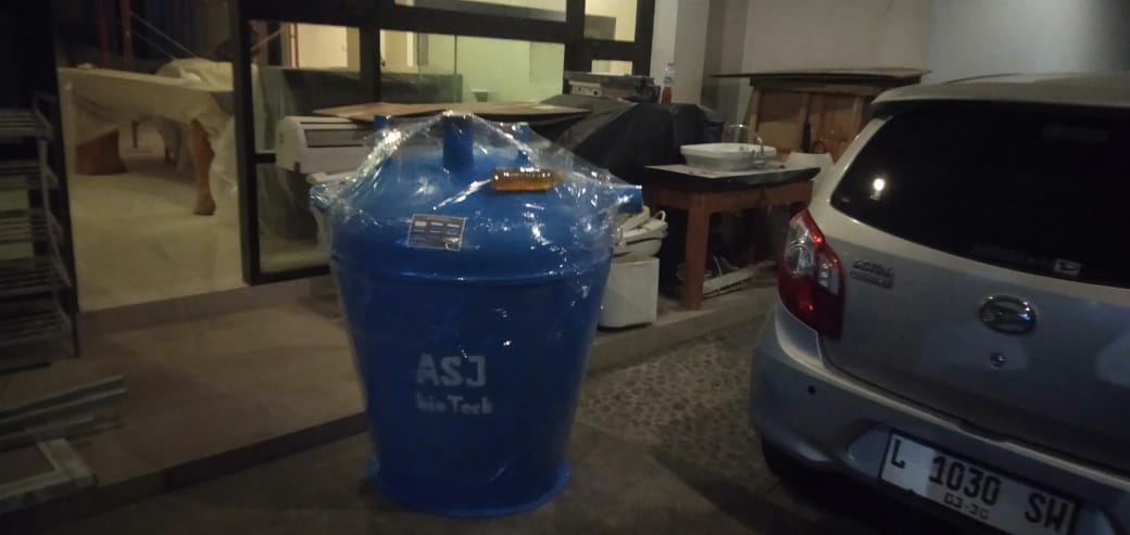 Pengiriman Bio Septictank 500 L di Manyar Kartika Surabaya